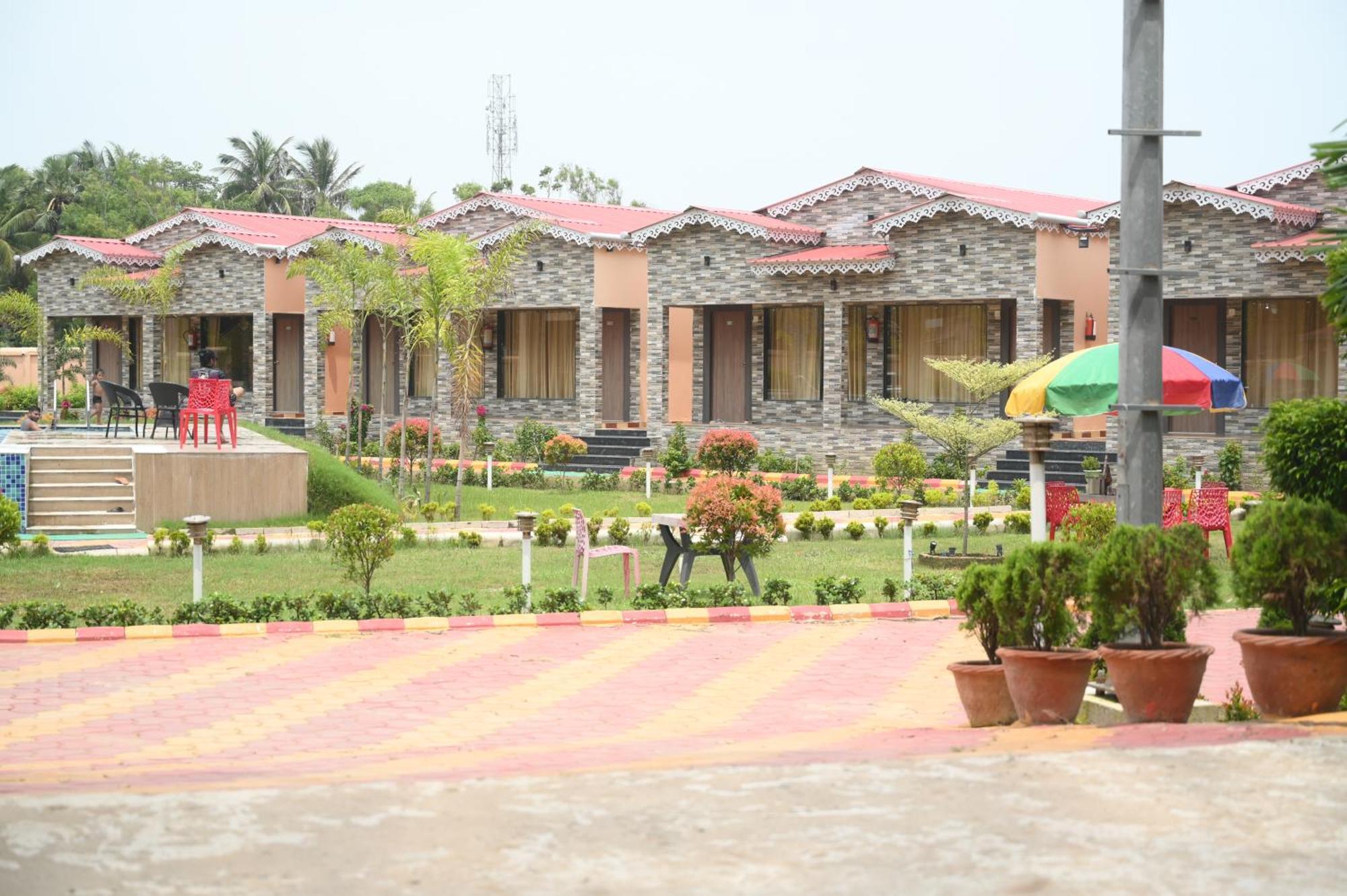 Golden View Resort And Restaurant Tajpur 外观 照片